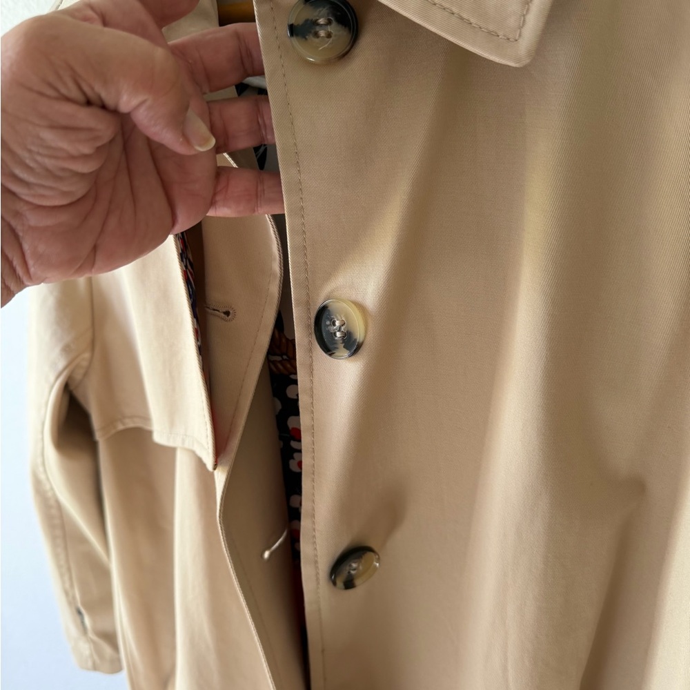 Ralph Lauren Classic Beige Trench Coat Reversible - Picture 2 of 6